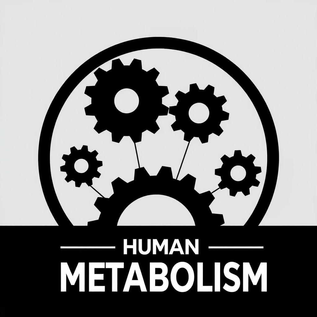 Roată dințată în mișcare, simbol al metabolismului